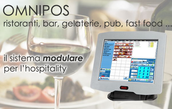 OMNIPOS gestionale per l'hospitality. Ristoranti, Bar, Gelaterie, Birrerie, Pizzerie, Pub